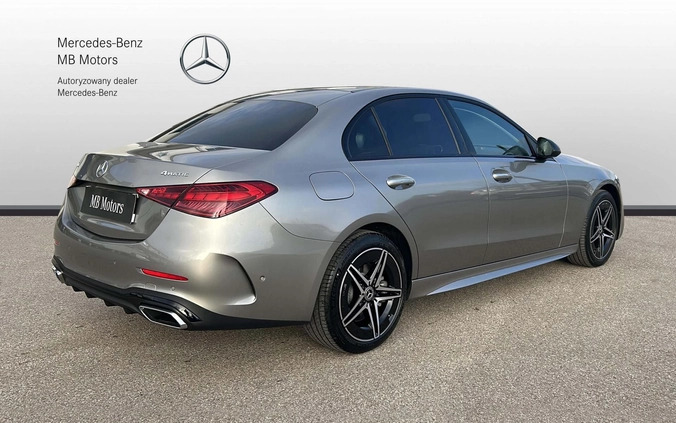 Mercedes-Benz Klasa C cena 289899 przebieg: 5, rok produkcji 2023 z Piaseczno małe 121